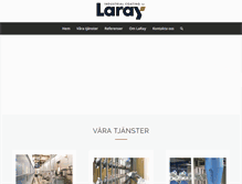 Tablet Screenshot of laray.se